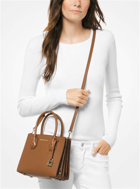 michael kors medium accordion|pebble leather accordion crossbody.